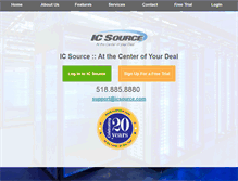 Tablet Screenshot of icsource.com